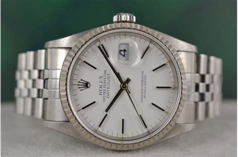 prezzo ghiera rolex dai date just|datejust oro bianco.